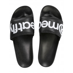 Pantofle MEATFLY Hudson / black/white