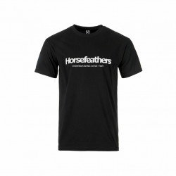 Pánské triko HORSEFEATHERS Quarter / black