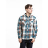 Pánská košile MEATFLY HUNT 2.0 Premium / blue/brown