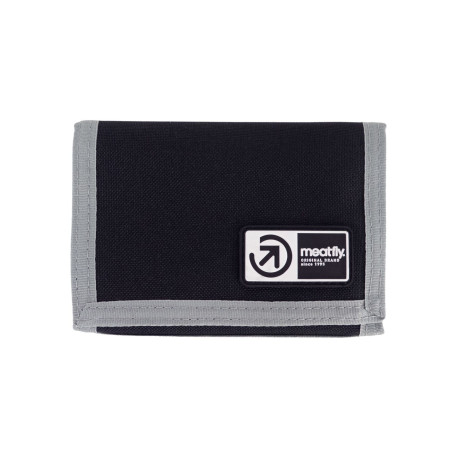 Peněženka MEATFLY Dewey wallet / charcoal 