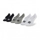 Ponožky DC Low Low 3 pack / wht/blk/grey