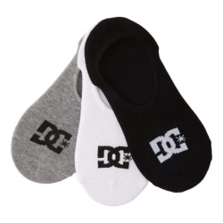 Ponožky DC Low Low 3 pack / wht/blk/grey