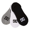 Ponožky DC Low Low 3 pack / wht/blk/grey